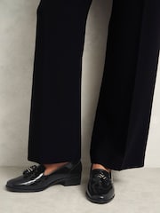 Hobbs Black Eleanora Loafers - Image 1 of 5