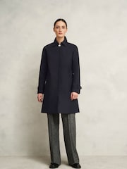 Hobbs Blue Vivienne Trench Jacket - Image 2 of 5