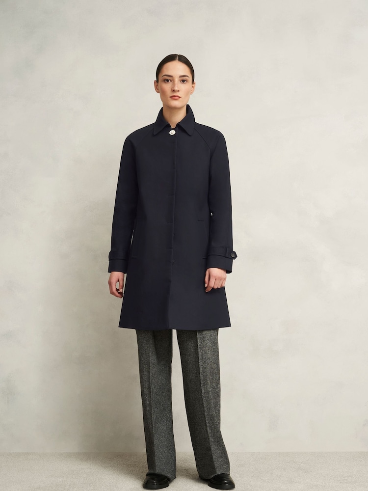Hobbs Blue Vivienne Trench Jacket - Image 2 of 5