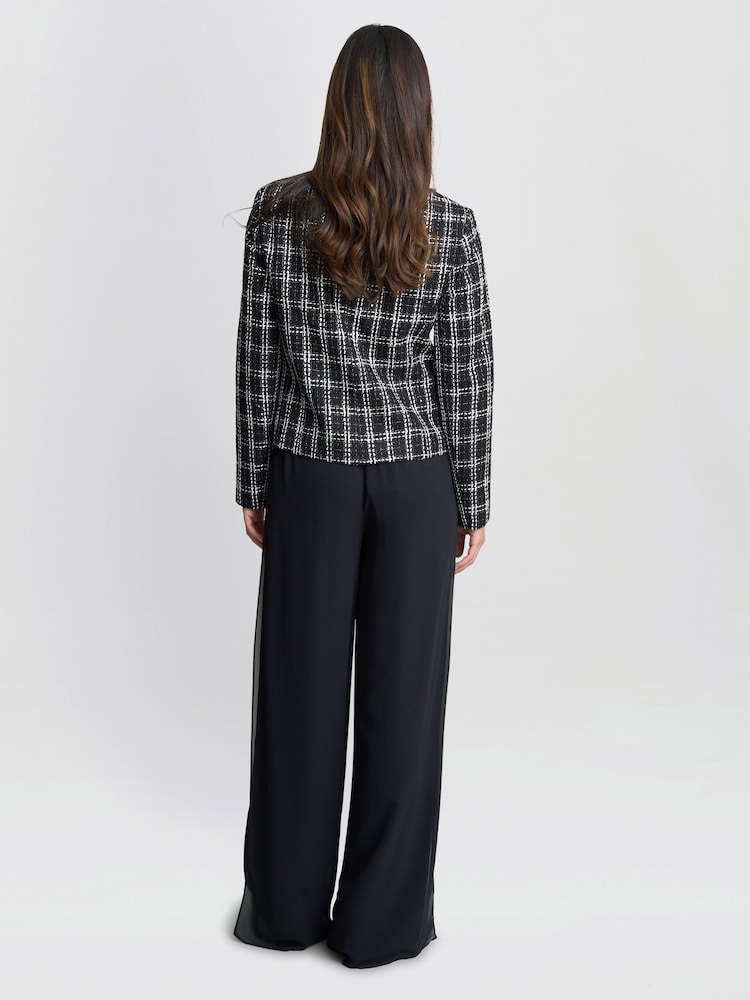 FitFlop Zoey Tweed Black Jacket - Image 2 of 6