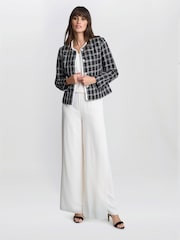 FitFlop Zoey Tweed Black Jacket - Image 3 of 6