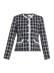 FitFlop Zoey Tweed Black Jacket - Image 6 of 6