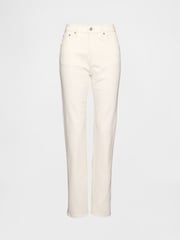 Gap Off White High Waisted 90s Straight Jeans - Image 10 of 10