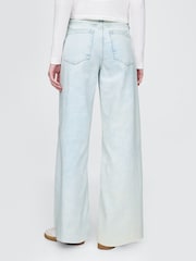 Gap Blue High Waisted Stride Wide-Leg Jeans - Image 2 of 6