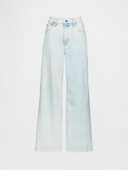 Gap Blue High Waisted Stride Wide-Leg Jeans - Image 5 of 6