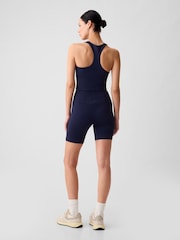 Gap Navy Blue Cropped Sports Bra Tank Top - Image 2 of 5