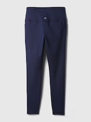 Donkerblauw - Gap Power stretch legging met rimpeling en hoge taille - Image 3 of 4