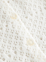 Bela - Gap Pointelle Crochet pletena jopa (4-13let) - Slika 7 iz 7