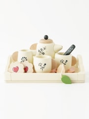 Le Toy Van Wooden Tea Set and Tray - Image 3 of 4