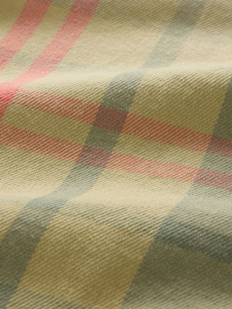 Gap Green Check Cotton Twill Oversized Shirt - Image 5 of 5