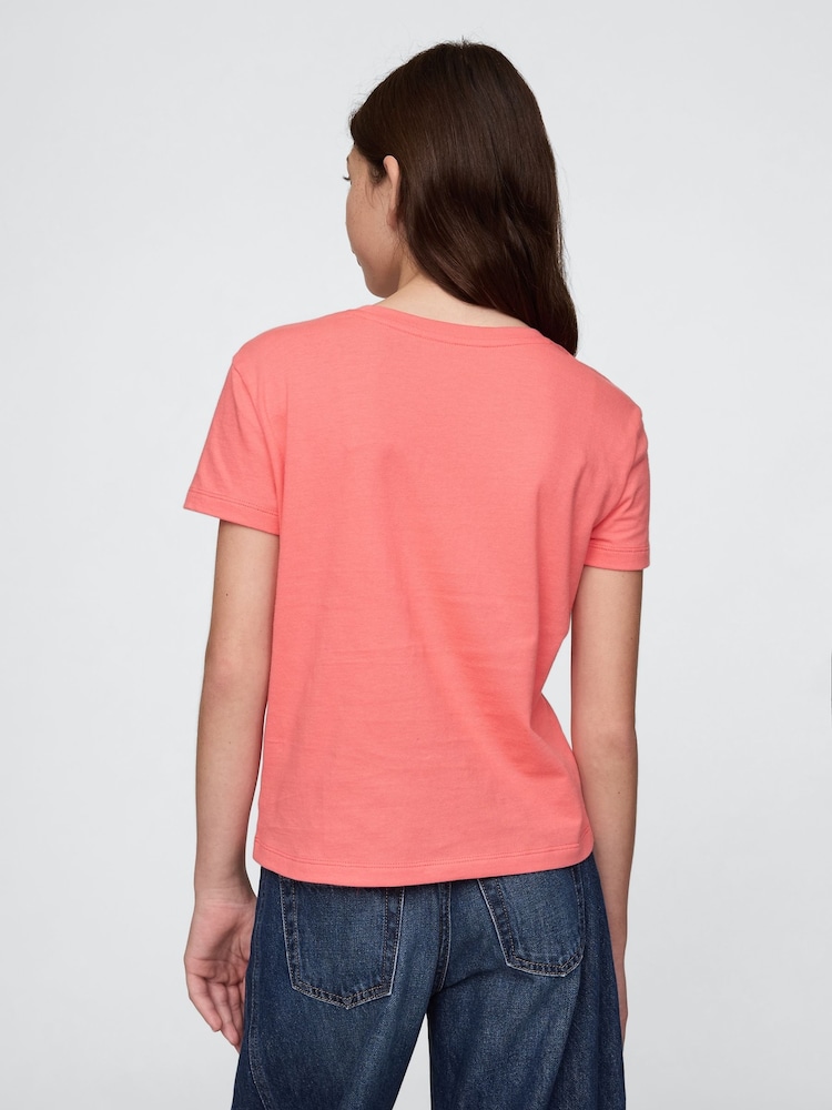 Gap Red Short Sleeve Crew Neck Graphic T-Shirt (4-13yrs) - Image 2 of 4