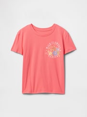 Gap Red Short Sleeve Crew Neck Graphic T-Shirt (4-13yrs) - Image 3 of 4