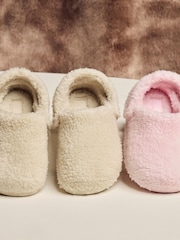 Pink - Crocs Classic Cozzzy Fleece Slippers - Bild 8 von 8