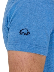 Raging Bull Blue Union Jack T-Shirt - Image 3 of 5