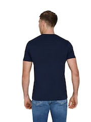 Raging Bull Blue Outburst 100% Cotton Union Jack T-Shirt - Image 2 of 5