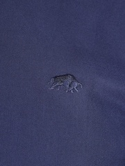 Raging Bull Long Sleeve Classic 100% Cotton Oxford White Shirt - Image 8 of 8