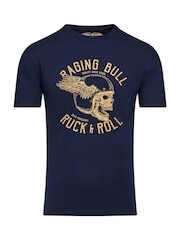 Raging Bull Blue Ruck & Roll 100% Cotton T-Shirt - Image 4 of 5
