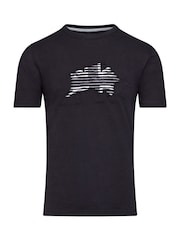 Raging Bull Slash Black 100% Cotton T-Shirt - Image 5 of 5