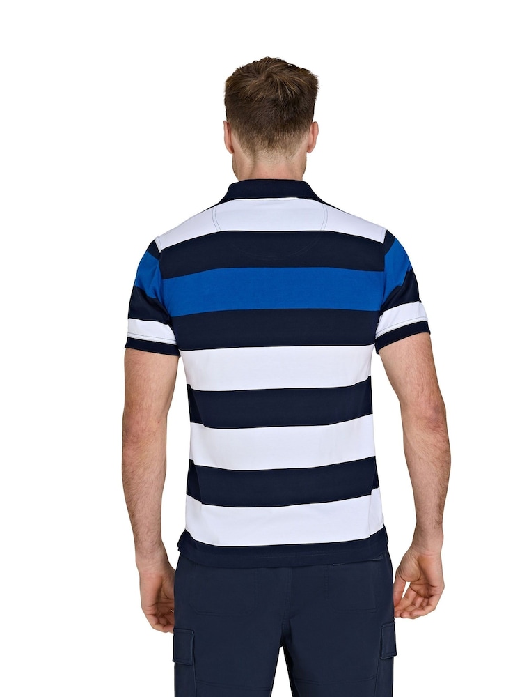 Raging Bull Sininen Classic Jersey Contrast Panel Pikeepadat - Kuva 2 / 6
