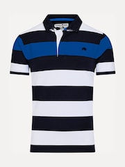 Raging Bull Sininen Classic Jersey Contrast Panel Pikeepadat - Kuva 5 / 6