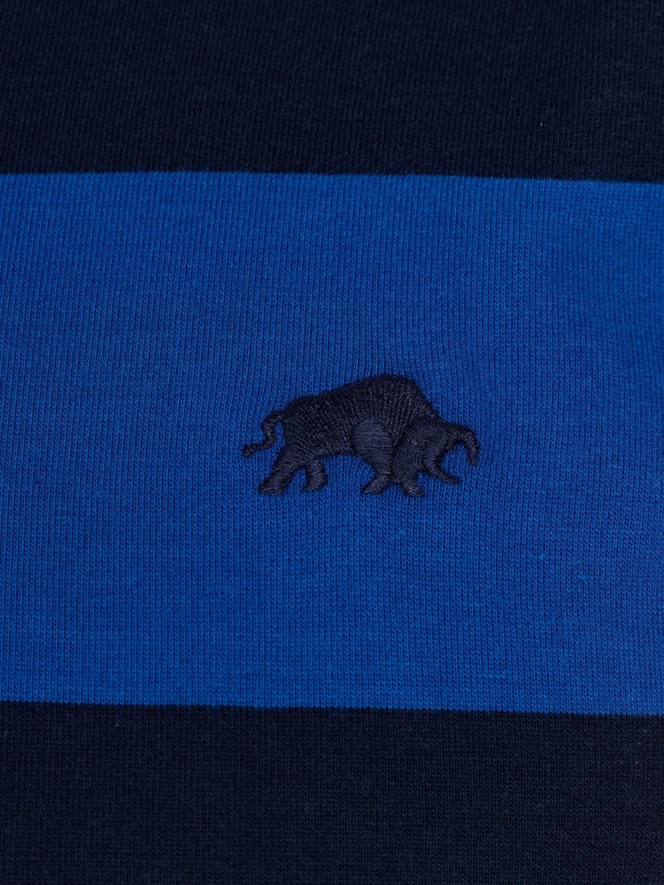 Raging Bull Sininen Classic Jersey Contrast Panel Pikeepadat - Kuva 6 / 6