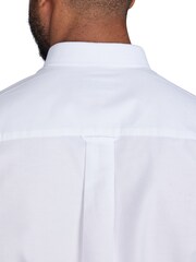 Raging Bull Long Sleeve Classic 100% Cotton Oxford White Shirt - Image 5 of 8