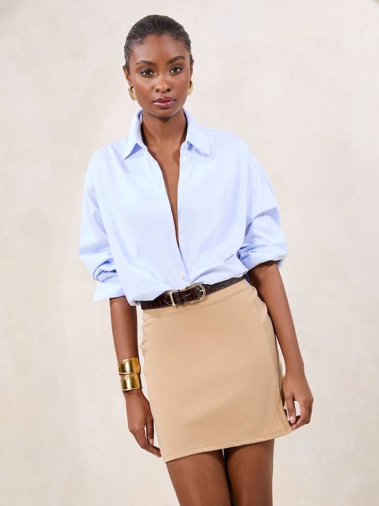 Lipsy Stone Split Side Mini Skirt - Image 4 of 4