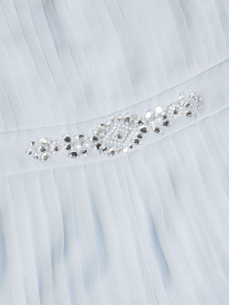 Monsoon Penelope Pleated Sparkle Jumpsuit - صورة 4 من 4