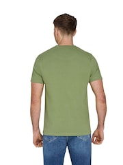 Raging Bull Green Classic 100% Cotton T-Shirt - Image 2 of 4