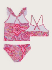 Monsoon Orange Paisley Tankini Set 3 Piece - Image 2 of 3