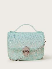 Monsoon Green Glitter Mini Crossbody Bag - Image 1 of 4