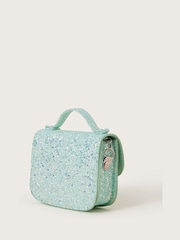 Monsoon Green Glitter Mini Crossbody Bag - Image 2 of 4