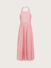 Monsoon Pink Ayo Halter Prom Maxi Dress - Image 1 of 1