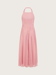 Monsoon Pink Ayo Halter Prom Maxi Dress - Image 2 of 3