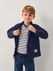 Monsoon Blue Collar Cord Jacket - Image 1 of 4