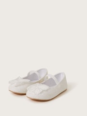 Monsoon Baby Butterfly Glitter Walker Shoes - Image 1 of 3