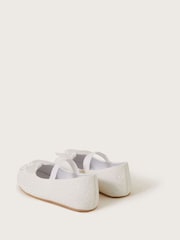 Monsoon Baby Butterfly Glitter Walker Shoes - Image 3 of 3