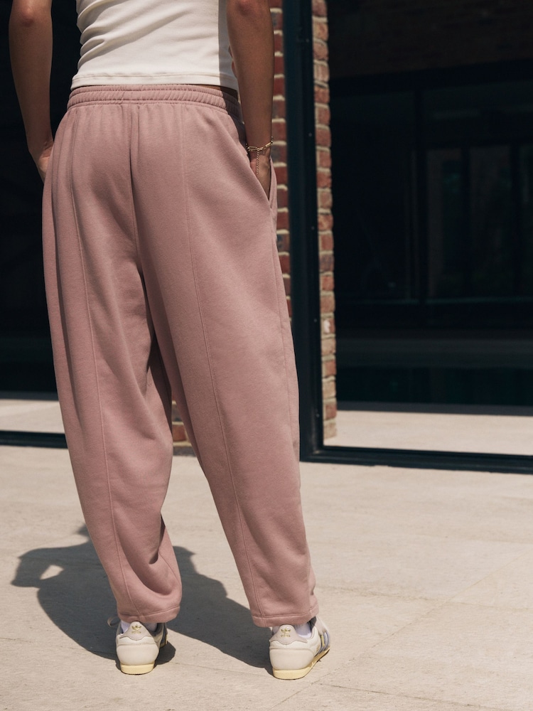 self. Pink Barrel Leg Joggers - Image 2 of 9