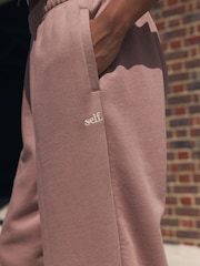 self. Pink Barrel Leg Joggers - Image 6 of 9