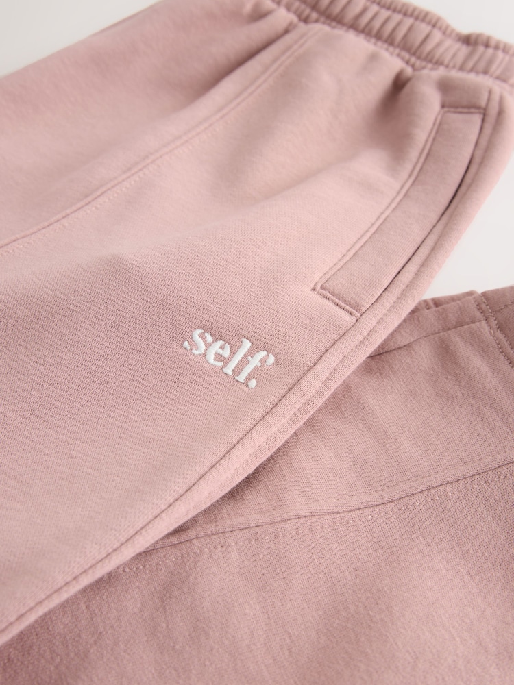 self. Pink Barrel Leg Joggers - Image 9 of 9