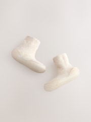 Neutral gestreift - Crawler Sock Shoes - Bild 3 von 6