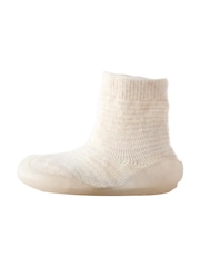 Neutral gestreift - Crawler Sock Shoes - Bild 6 von 6