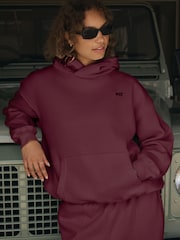 Berry Red Cuffed Joggers - Image 2 of 9