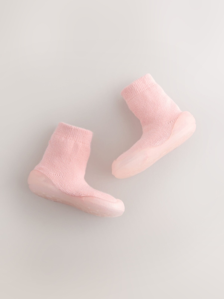 Rosa - Crawler Sock Shoes - Imagen 1 de 5