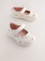 Neutral Wide Fit (G) First Walker Mary Jane Shoes - Image 1 of 5