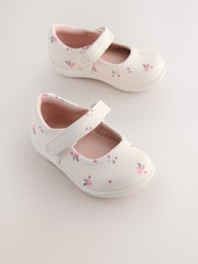 Neutral Standard Fit (F) First Walker Mary Jane Shoes - Image 2 of 5