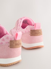 Pink/Red Standard Fit (F) First Walker Trainers - Image 4 of 5