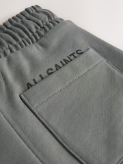 smALLSAINTS Charcoal Grey Underground Sweat Shorts - Image 10 of 10