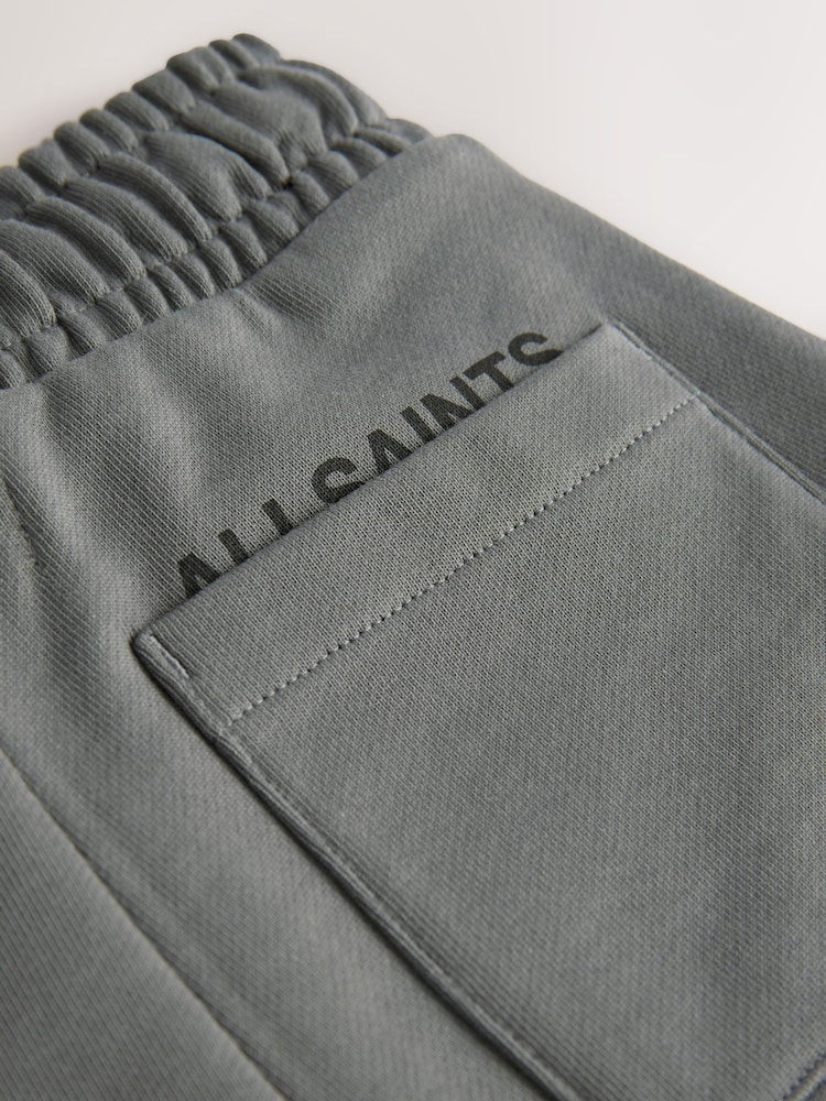 smALLSAINTS Charcoal Grey Underground Sweat Shorts - Image 10 of 10