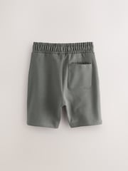 smALLSAINTS Charcoal Grey Underground Sweat Shorts - Image 7 of 10